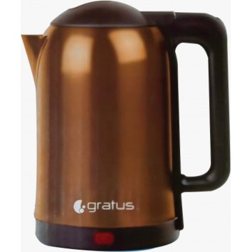 GRATUS STAINLESS STEEL ELECTRIC KETTLE 2.0L GRATUS STAINLESS STEEL ELECTRIC KETTLE 2.0L
